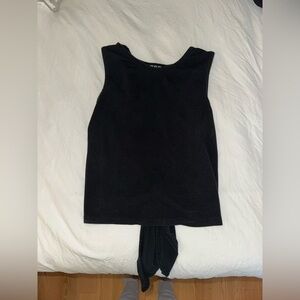 Black Sleeveless Top